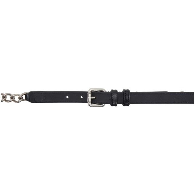 Maison Margiela Black Chain Link Belt