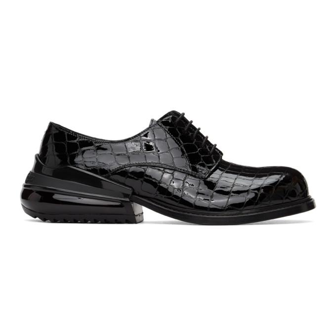 Maison Margiela Black Croc Airbag Derbys
