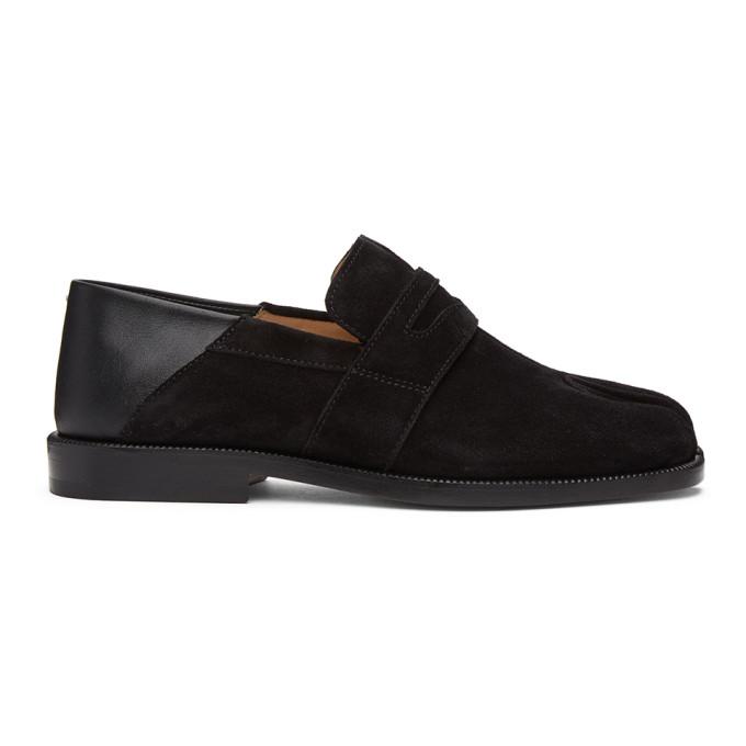 Maison Margiela Black Suede Tabi Loafers – BlackSkinny display picture 1