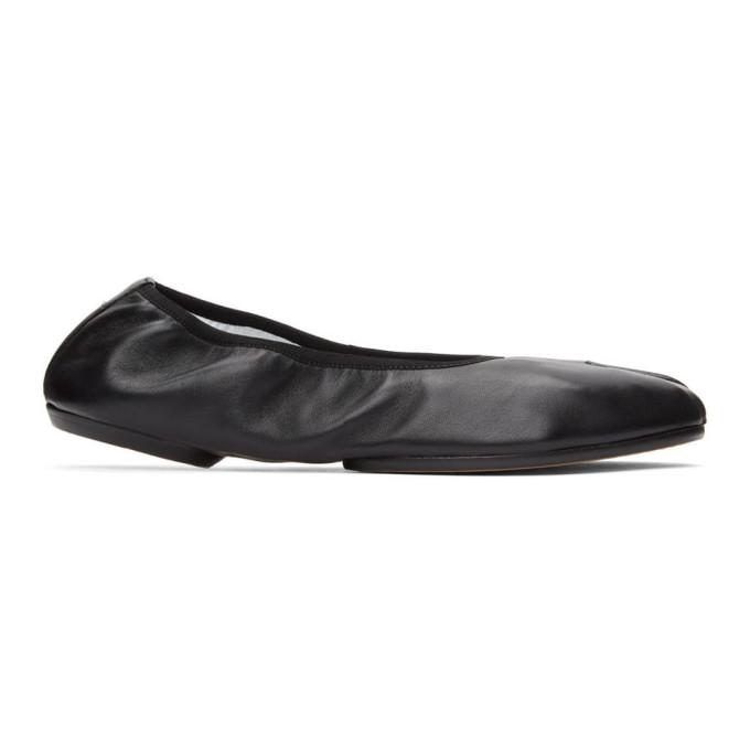 Maison Margiela Black Tabi Ballerina Flats