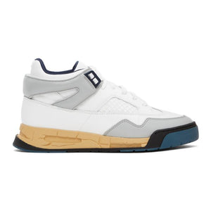 Maison Margiela Blue and White DDSTCK Sneakers