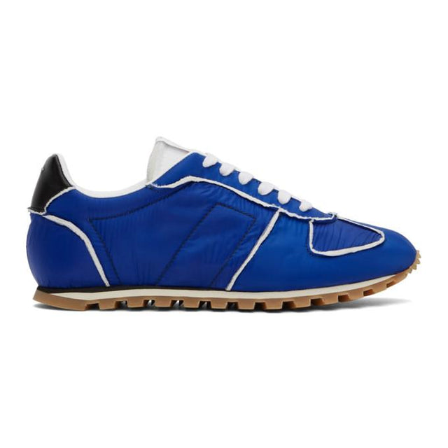 Maison Margiela Blue and White Runner Sneakers
