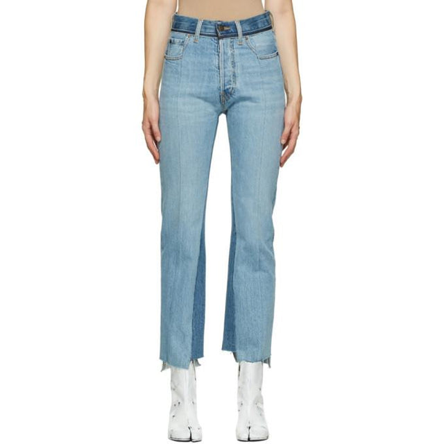 Maison Margiela Blue Reconstructed Jeans