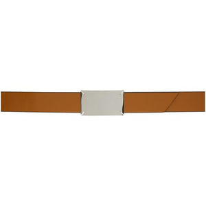 Maison Margiela Brown and Black Label Belt