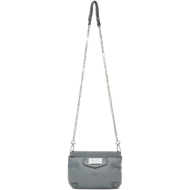 Maison Margiela Grey Mini Glam Slam Red Carpet Bag