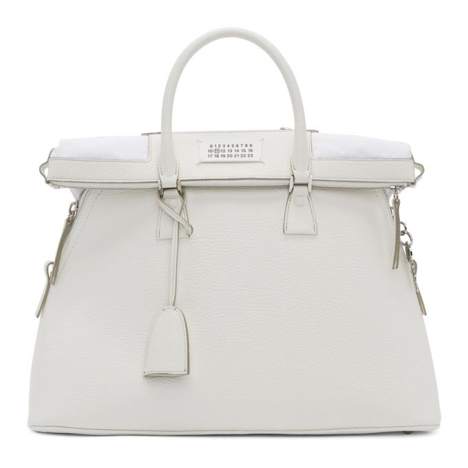 Maison Margiela White Large 5AC Bag