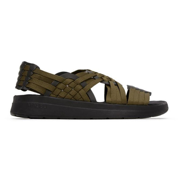 Malibu Sandals Khaki and Black Canyon Sandals