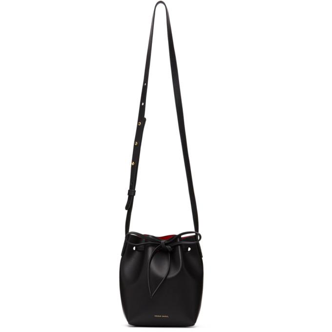 Mansur Gavriel Black Mini Mini Bucket Bag