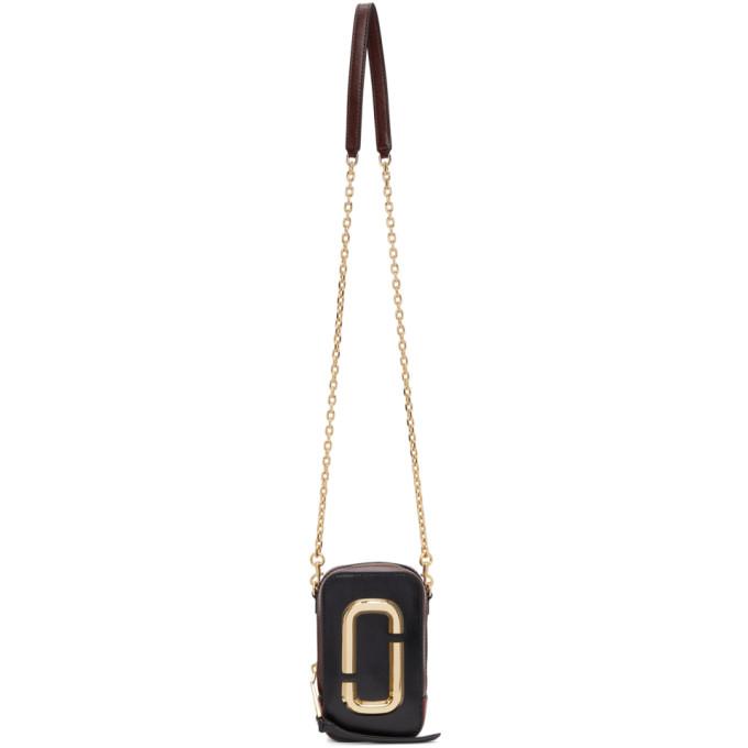 Marc Jacobs Black and Red The Hot Shot Bag