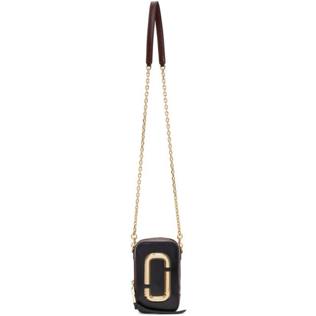 Marc Jacobs Black and Red The Hot Shot Bag