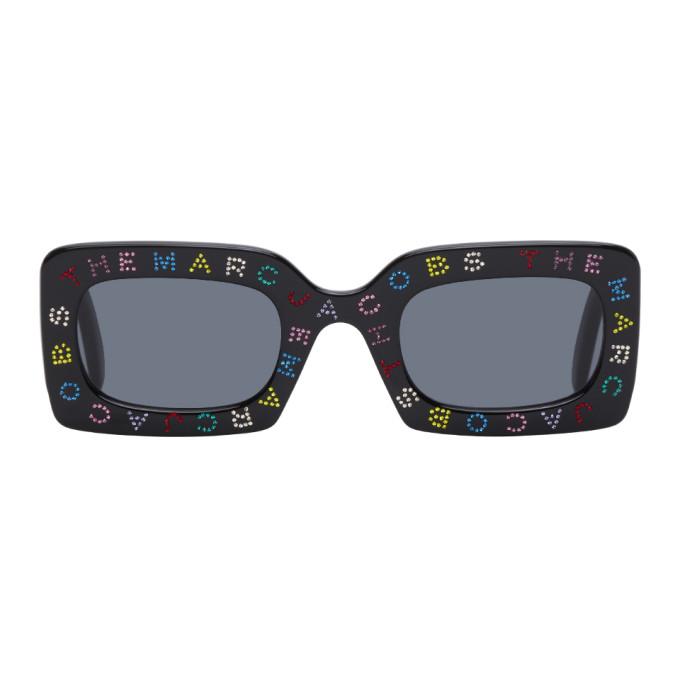 Marc jacobs the store logo rectangle sunglasses