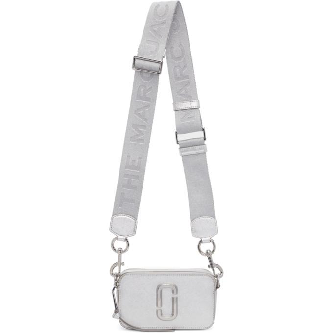 Marc Jacobs Silver DTM The Snapshot Bag
