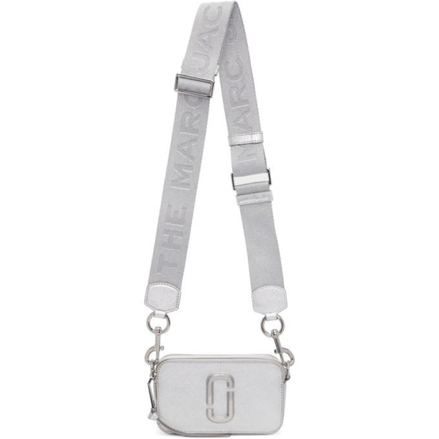 Marc Jacobs Silver DTM The Snapshot Bag