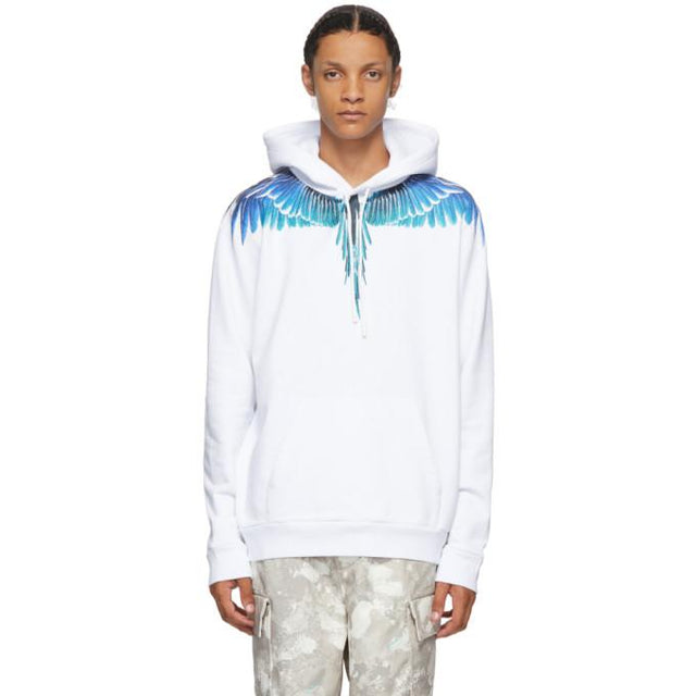 Marcelo Burlon County of Milan White Wings Hoodie