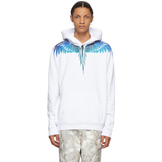 Marcelo Burlon County of Milan White Wings Hoodie