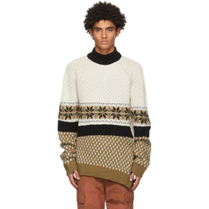 Marine Serre Multicolor Regenerated Melange Sweater