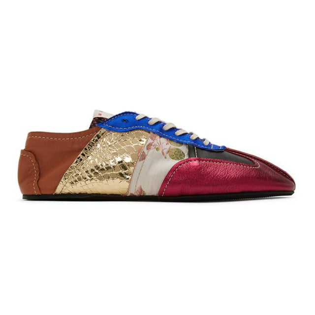 Marni Multicolor Patchwork Sneakers