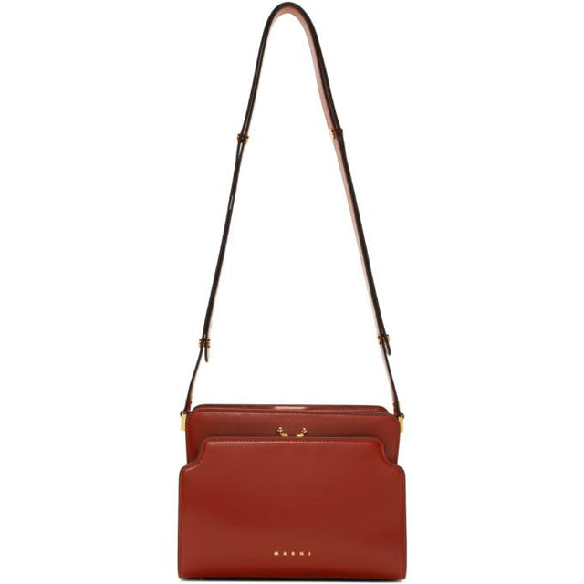 Marni Red Trunk Reverse Bag