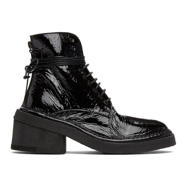 Marsell Black Burraccio Boots