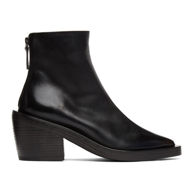 Marsell Black Coneros Boots