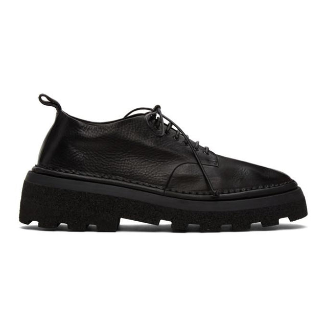 Marsell Black Dentolone Derbys