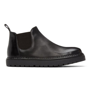 Marsell Black Gomme Pallottola Pomice Chelsea Boots