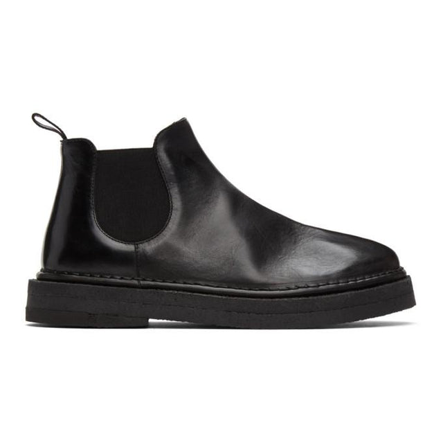 Marsell Black Gomme Parapa Anfibio Boots