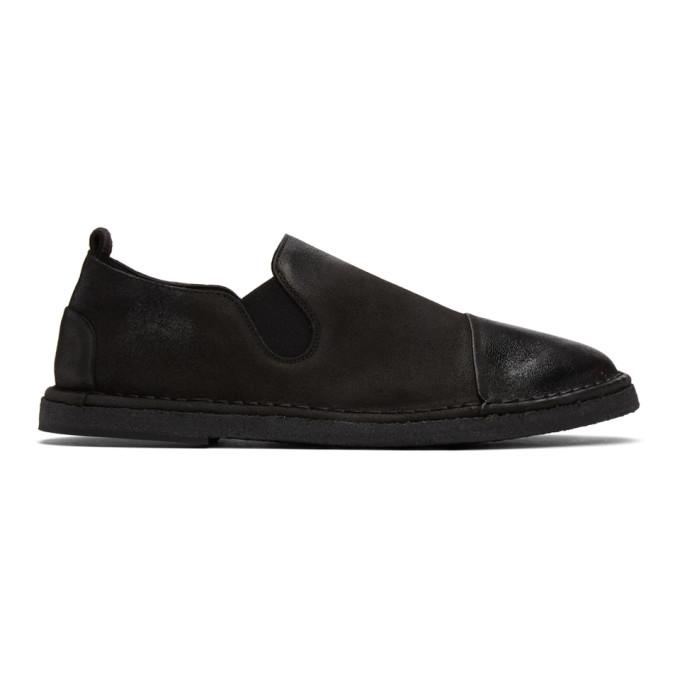 Marsell Black Parellara Loafers