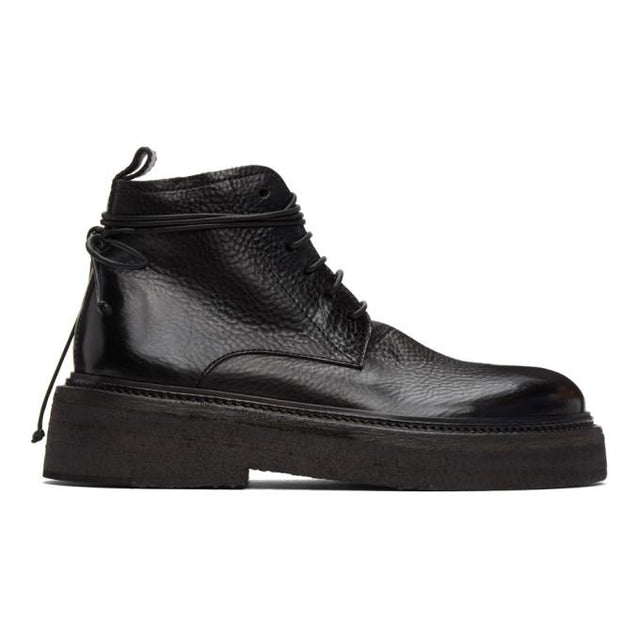 Marsell Black Parruccona Anfibio Pedula Boots