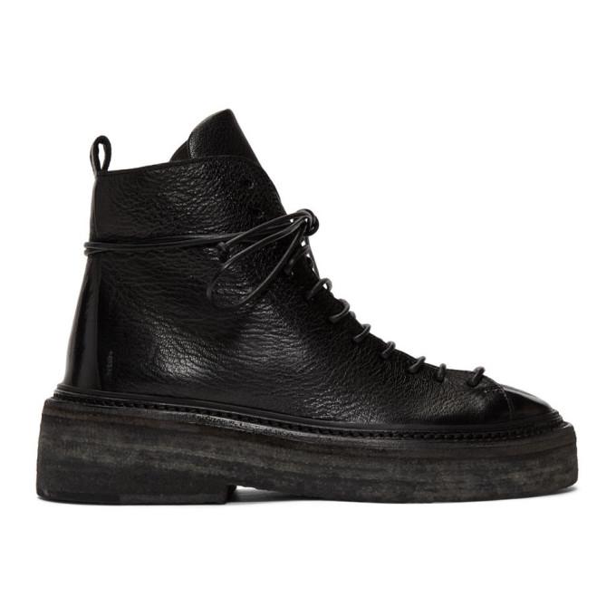 Marsell Black Parruccona Boots