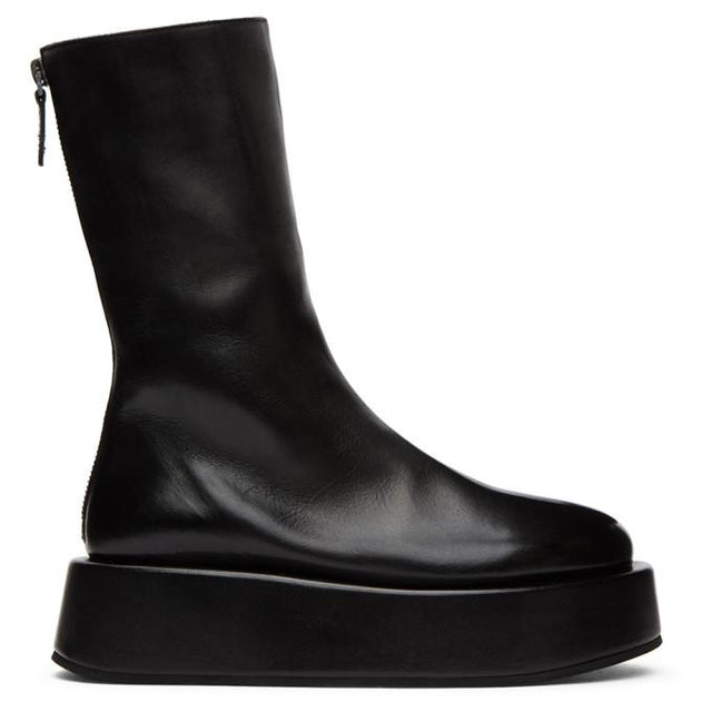 Marsell Black Plattaforma Boots