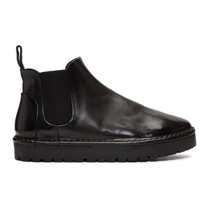 Marsell Black Sancrispa Alta Beatles Boots