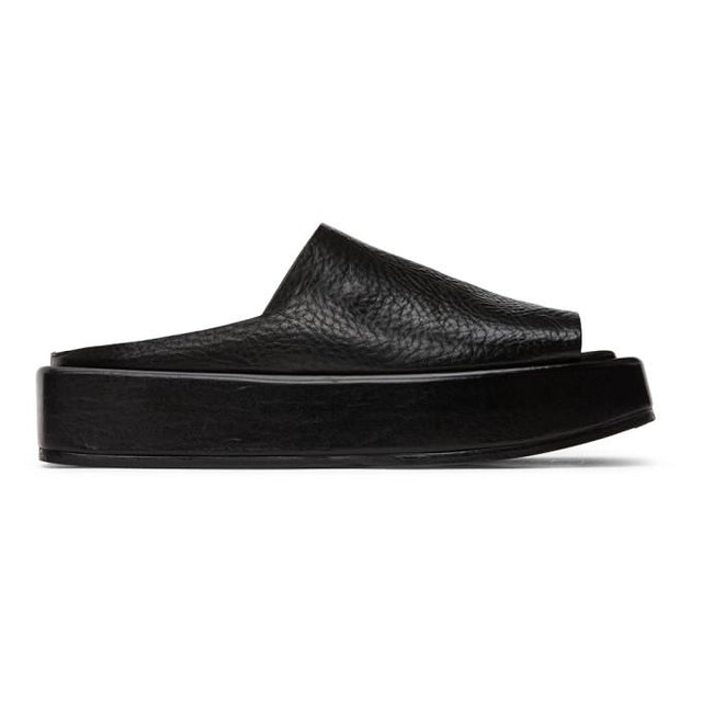 Marsell Black Zeppolello Sabot Sandals