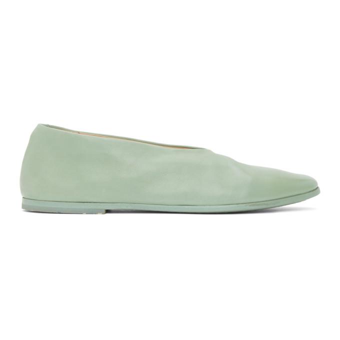 Marsell Green Coltellaccio Ballerina Flats