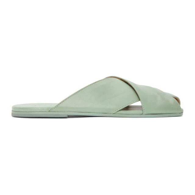 Marsell Green Spatola Sandals