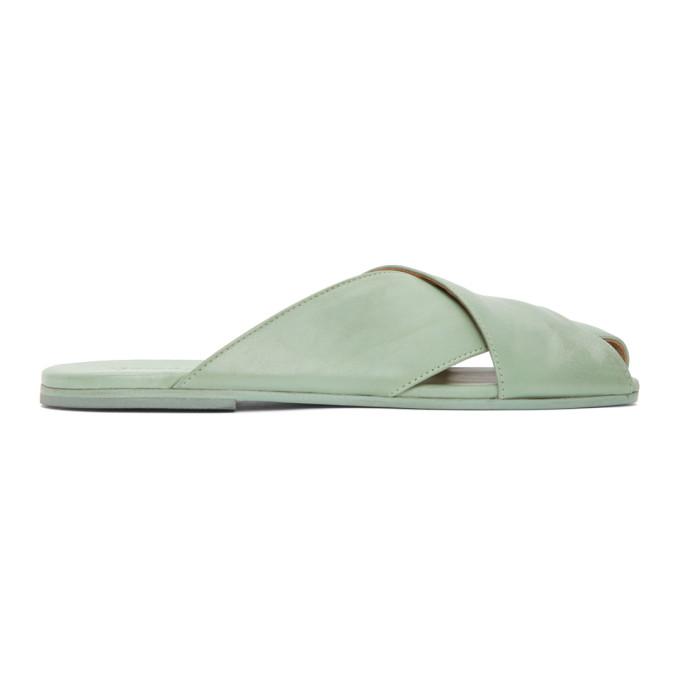 Marsell Green Spatola Sandals