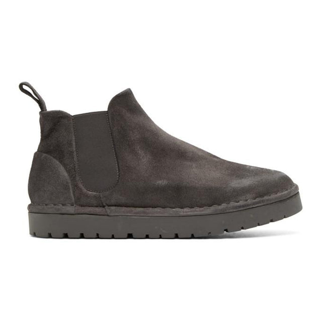 Marsell Grey Gomme Sancrispa Alta Beatles Boots