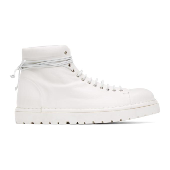 Marsell White Pallottola Boots
