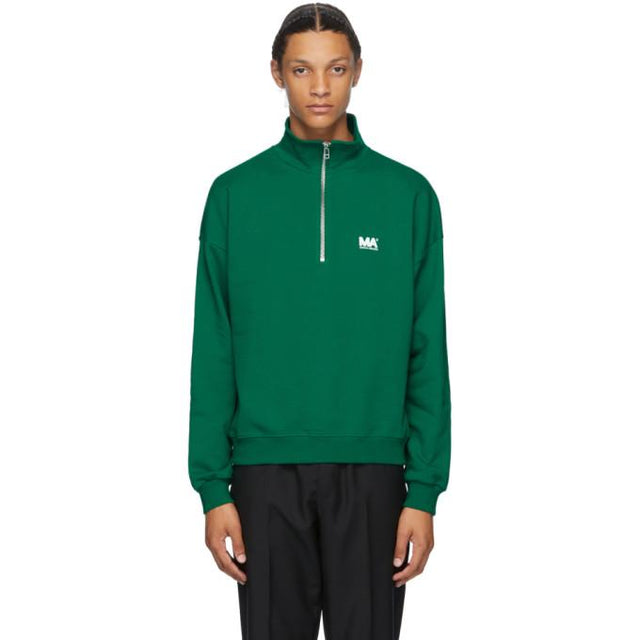 Martin Asbjorn Green Turtleneck Sweatshirt