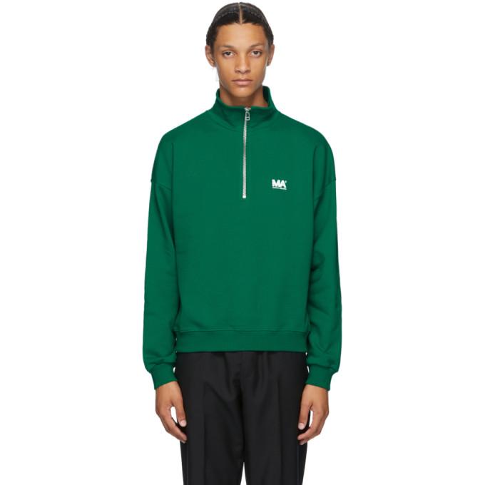 Martin Asbjorn Green Turtleneck Sweatshirt