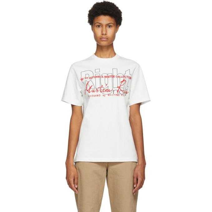 Martine Rose Off-White Warehouse T-Shirt