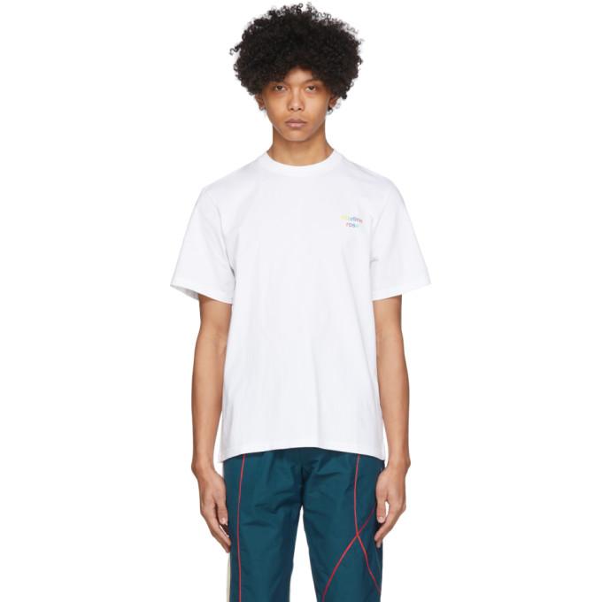 Martine Rose SSENSE Exclusive White The Intelligent Choice T-Shirt
