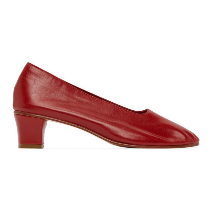 Martiniano Red High Glove Heel
