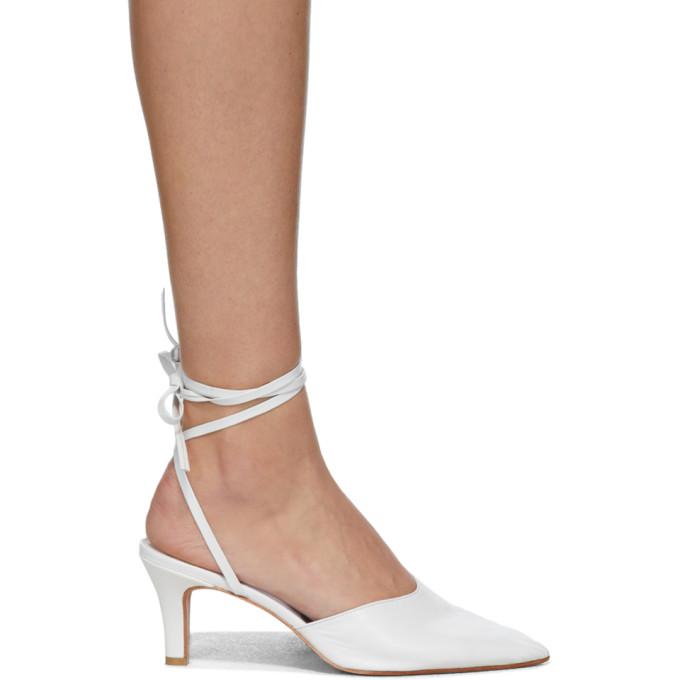 Martiniano White Party Heels