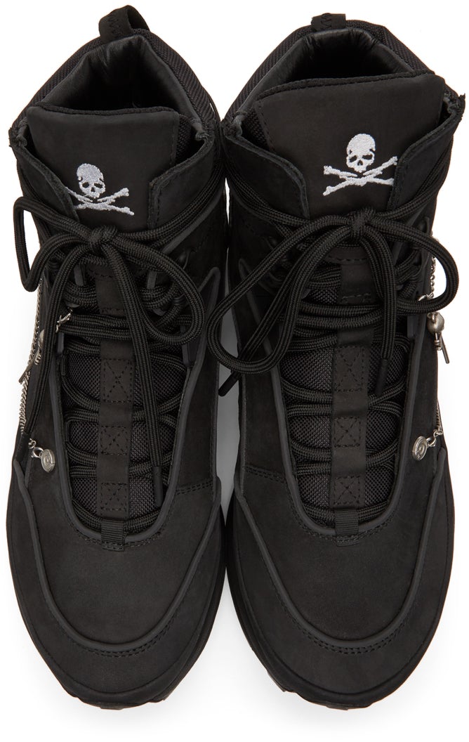 mastermind JAPAN Black C2H4 Edition Atom Alpha Boots – BlackSkinny