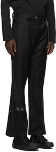 mastermind JAPAN Black C2H4 Edition Streamline Tailored Trousers