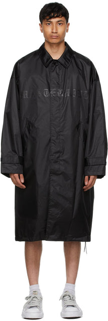 mastermind JAPAN Black Nylon Coat - Mastermind Japan Black Nylon Coat - Mastermind 일본 블랙 나일론 코트