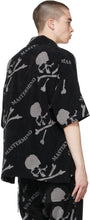 mastermind WORLD Black Terrycloth Logo Short Sleeve Shirt