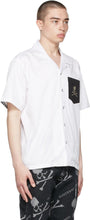mastermind WORLD White Masterseed Short Sleeve Shirt