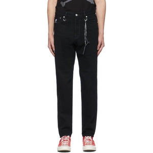 mastermind WORLD Black Water-Repellent Jeans